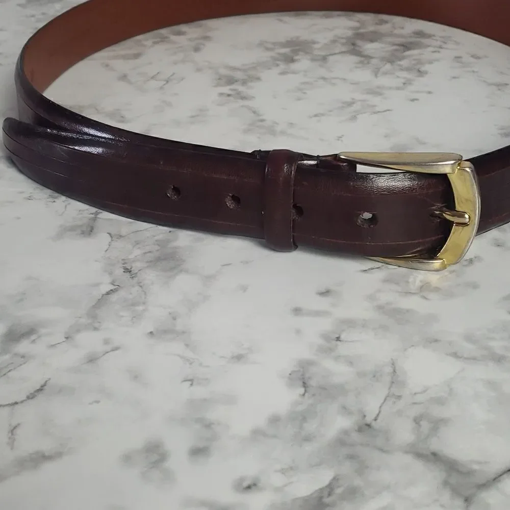 Vintage Johnston & Murphy Brown Belt‎